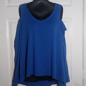 Authentic American Heritage Cold Shoulder Shirt